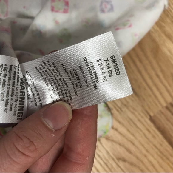 Swaddleme Owl Bird Print Swaddle Small Medium - Picture 5 of 5